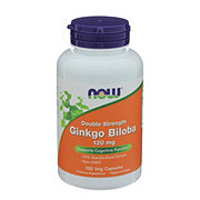 NOW Ginkgo Biloba 120 mg Veg Capsules