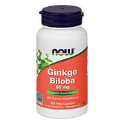 NOW Ginkgo Biloba 60 mg Capsules
