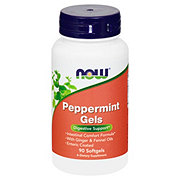 NOW Peppermint Gels Softgels