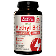 Jarrow Formulas Methyl B-12 Chewable Tablets - Cherry
