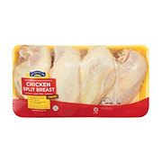 Hill Country Fare Bone In Split Chicken Breasts, Value Pack