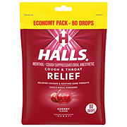 Halls Relief Cough Drops - Cherry