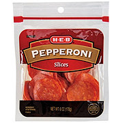 H-E-B Pepperoni Slices