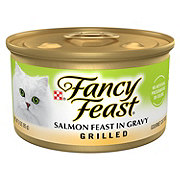 Fancy Feast Purina Fancy Feast Grilled Wet Cat Food Salmon Feast in Wet Cat Food Gravy
