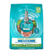 Purina ONE Purina ONE High Protein, Natural Senior Dry Cat Food, Indoor Advantage Senior+