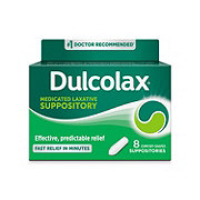 Dulcolax Fast Relief Laxative Suppositories