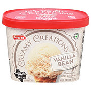 H-E-B Creamy Creations Vanilla Bean Ice Cream