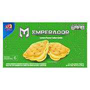 Gamesa Emperador Lemon Sandwich Creme Cookies