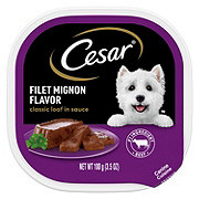 Cesar Classics Filet Mignon Flavor in Meaty Juices Wet Dog Food