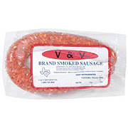 V&V Pork & Beef Smoked Sausage