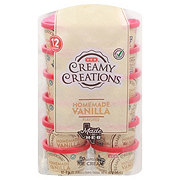 H-E-B Creamy Creations Homemade Vanilla Ice Cream Cups