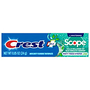 Crest Travel Size Complete + Scope Whitening Toothpaste - Minty Fresh Striped