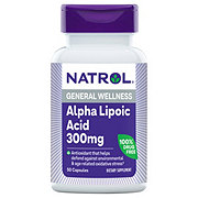 NATROL Alpha Lipoic Acid Capsules - 300 mg