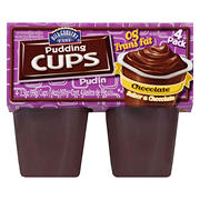 Hill Country Fare Chocolate Pudding Cups, 4 ct