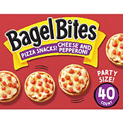 Bagel Bites Frozen Cheese & Pepperoni Pizza Snacks - Party Size