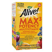 Nature's Way Alive! Max3 Daily Multivitamin Without Iron