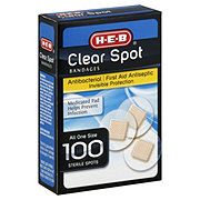 H-E-B Clear Spot All One Size Bandages