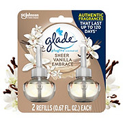 Glade PlugIns Scented Oil Air Freshener Refills - Sheer Vanilla Embrace