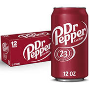 Dr Pepper Soda 12 pk Cans