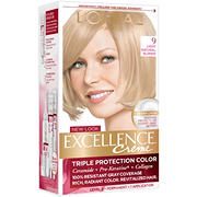 L'Oréal Paris Excellence Créme Permanent Hair Color, 9 Light Natural Blonde