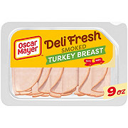Oscar Mayer Deli Fresh Smoked Sliced Turkey Breast Lunch Meat