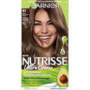 Garnier Nutrisse Nourishing Hair Color Creme - 61 Light Ash Brown (Iced Coffee)
