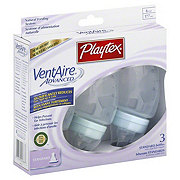 Playtex VentAire Advanced Wide With Slow Flow Nipple Bottles 6 oz - Shop  Bottles at H-E-B