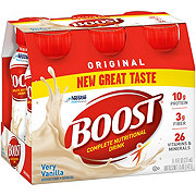 BOOST Original Complete Nutritional Drink 6 pk Very Vanilla 