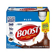 BOOST Plus Complete Nutritional Drink Rich Chocolate 6 pk