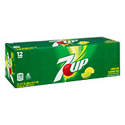 7UP Lemon Lime Soda 12 oz Cans