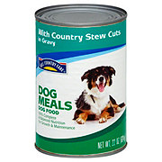 Hill Country Fare Dog Meals with Country Stew in Gravy Wet Dog Food Shop Food at H E B