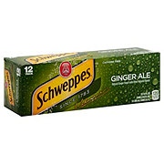 Schweppes Ginger Ale 12 oz Cans