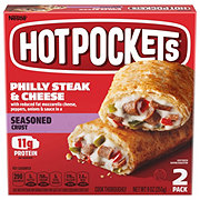 Hot Pockets Philly Steak & Cheese with Seasoned Crust Sandwiches
