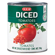 H-E-B Diced Tomatoes