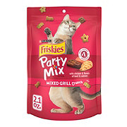 Friskies Purina Friskies Made in USA Facilities Cat Treats, Party Mix Mixed Grill Crunch