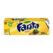 Fanta Pineapple Soda 12 oz Cans