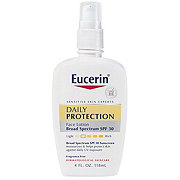 Eucerin Daily Protection Broad Spectrum SPF 30 Sunscreen Moisturizing Face Lotion