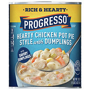 Progresso Hearty Chicken Pot Pie Style with Dumplings Soup