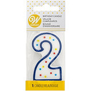 Wilton Numeral 2 Party Candle