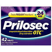 Prilosec Omeprazole Delayed Release Acid Reducer Tablets