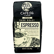 CAFE Olé by H-E-B Dark Roast Espresso Ground Coffee