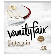 Vanity Fair 3-Ply Paper Napkins - White