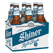 Shiner Light Blonde Beer 6 pk Bottles
