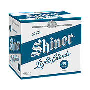 Shiner Light Blonde Beer 12 pk Bottles