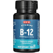 H-E-B Vitamins B-12 1,000 mcg Tablets