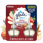 Glade PlugIns Scented Oil Air Freshener Refills - Apple Cinnamon