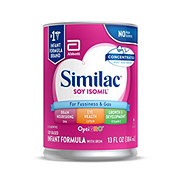 Similac Soy Isomil For Fussiness and Gas Infant Formula with Iron Concentrated Liquid