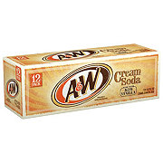 A&W Cream Soda 12 oz Cans