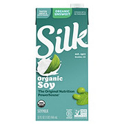 Silk Organic Shelf-Stable Unsweetened Soymilk