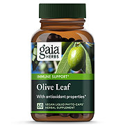 Gaia Herbs Single Herbs Olive Leaf Vegetarian Liquid Phyto-Caps
